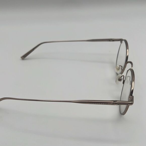 LONGCHAMP METAL GOLD WIRE ROUND METAL EYE GLASSES - Picture 5 of 12